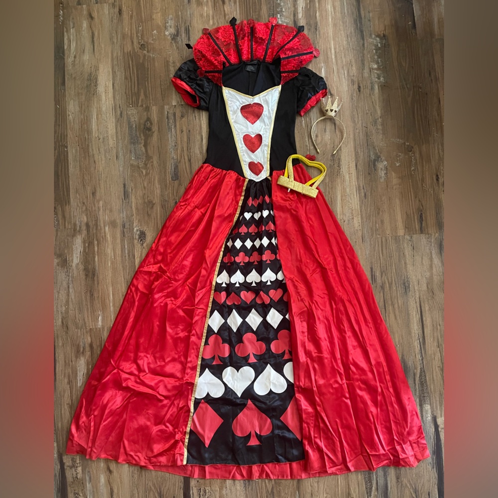Women’s M- Leg Avenue, Queen of Hearts Costume!